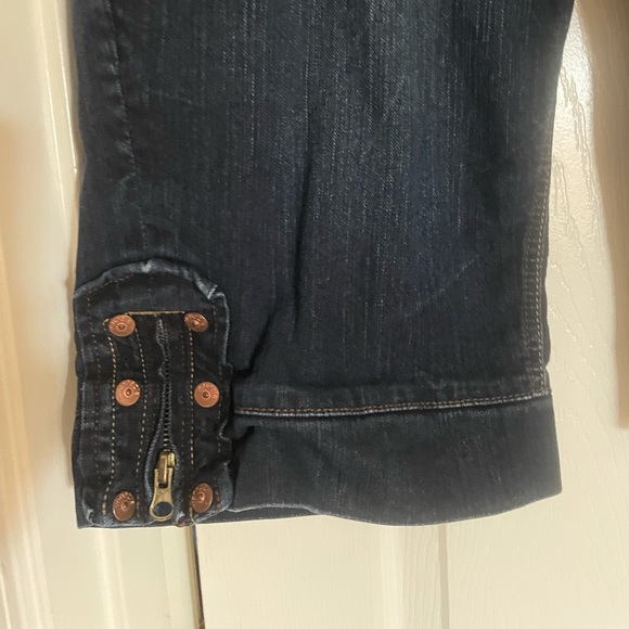 NWOT Venezia Lane Bryant denim jean Capri  crops - Picture 2 of 14